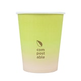 thumbnail of Garcia de Pou 1000 unità - Bicchieri per bevande fredde e calde 1 parete compostabile gradiente 240 ml 280 g/m2 Ø8/5,6x9,2 cm bianco cartone