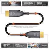 thumbnail of Primewire Ultra HD HDMI 2.0b Glasfaserkabel 3-fach geschirmt 4K / Full HD / 3D / ARC / High Speed mit Ethernet - 30m