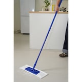 thumbnail of aro Vloerwisser met 2 doeken, microvezel/staal, 45 x 15 cm, blauw/wit