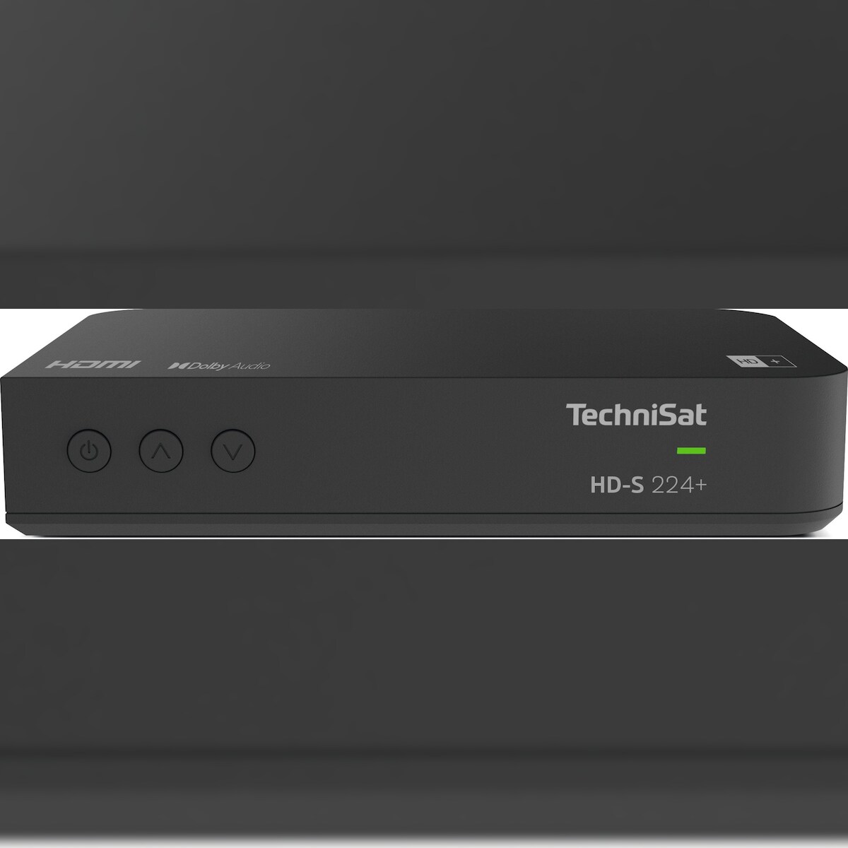 TechniSat HD-S 224+ kompakter HD-Sat-Receiver, HD+, DVB-S2