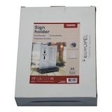 thumbnail of Tischaufsteller Europel A5 Polystone anthrazit 351023