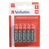 thumbnail of Verbatim Batterie Alkaline, Micro, AAA, LR03, 1.5V Premium, Retail Blister (10-Pack)