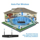 thumbnail of Kit Vidéosurveillance WiFi 1080P HD Sans Fil Avec Technologie AI Pour Sécurité Domestique YONIS
