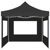 thumbnail of vidaXL Partytent inklapbaar met wanden 2x2 m aluminium antraciet