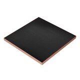 thumbnail of Gastro Tischplatte | Dunkle Holzoptik | 50x50 cm | Rosé Gold