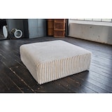 thumbnail of KAWOLA Hocker WIOLO SOFT Sitzelement für Modulsofa Weicher Breitcord cremeweiß