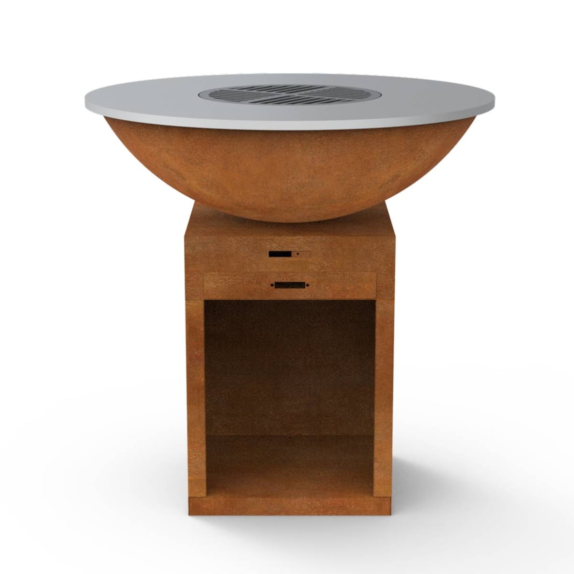 Brasero AHL Ø100cm en Acier Corten