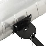 thumbnail of vidaXL Schneeschaufel mit Rädern