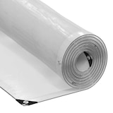 thumbnail of vidaXL Doorzichtig zeildoek met zeilringen 1x4 m polyethyleen