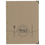 thumbnail of Carte de restaurant « Natural » Sans marquage
