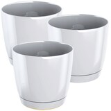 thumbnail of WellHome - Set van 3 bloempotten 4,2L Coubi Ø21 cm/u Kleur Wit