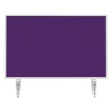 thumbnail of Magnetoplan Tischtrennwand VarioPin - 80x50cm - doppelseitig - 1 Seite Whiteboard-Oberfläche - 1 Seite Filz-Oberfläche