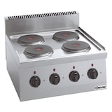 thumbnail of Fornuis | Elektrisch | TA | 4 Kookplaten | 4x 2kW | 600x600x290(h)mm