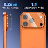 thumbnail of 4x Kameraschutz für iPhone 17 Pro HD klar Tempered 9H Panzerglas Linse Kamerafolie