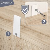 thumbnail of CASARIA® Bücherregal Holz Eiche 3 Fächer 115x60x28cm Standregal Küche Büroregal