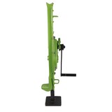 thumbnail of Stockwinde Zahnstangenwinde 3000 kg 72,5-109,5 cm Höhe auomatische Bremse große Grundplatte Hubwinde