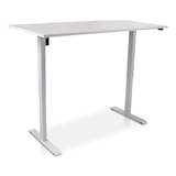thumbnail of Zit-sta bureau elektrisch verstelbaar - MRC EASY 140 x 80 cm | frame wit – blad wit