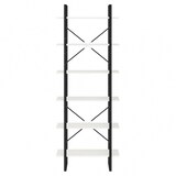 thumbnail of vidaXL Hoge kast 80x30x210 cm massief grenenhout wit