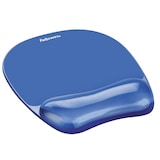 thumbnail of Fellowes Alfombrilla ergonómica con reposamuñecas para ratón de gel Crystal™ Azul