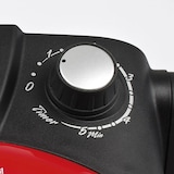 thumbnail of Elektrische pizzaoven G3 Ferrari Delizia rood G1000602 tot 400 graden met vuurvaste pizzasteen / pizza, platbrood enz. in 3 minuten / 1200 watt