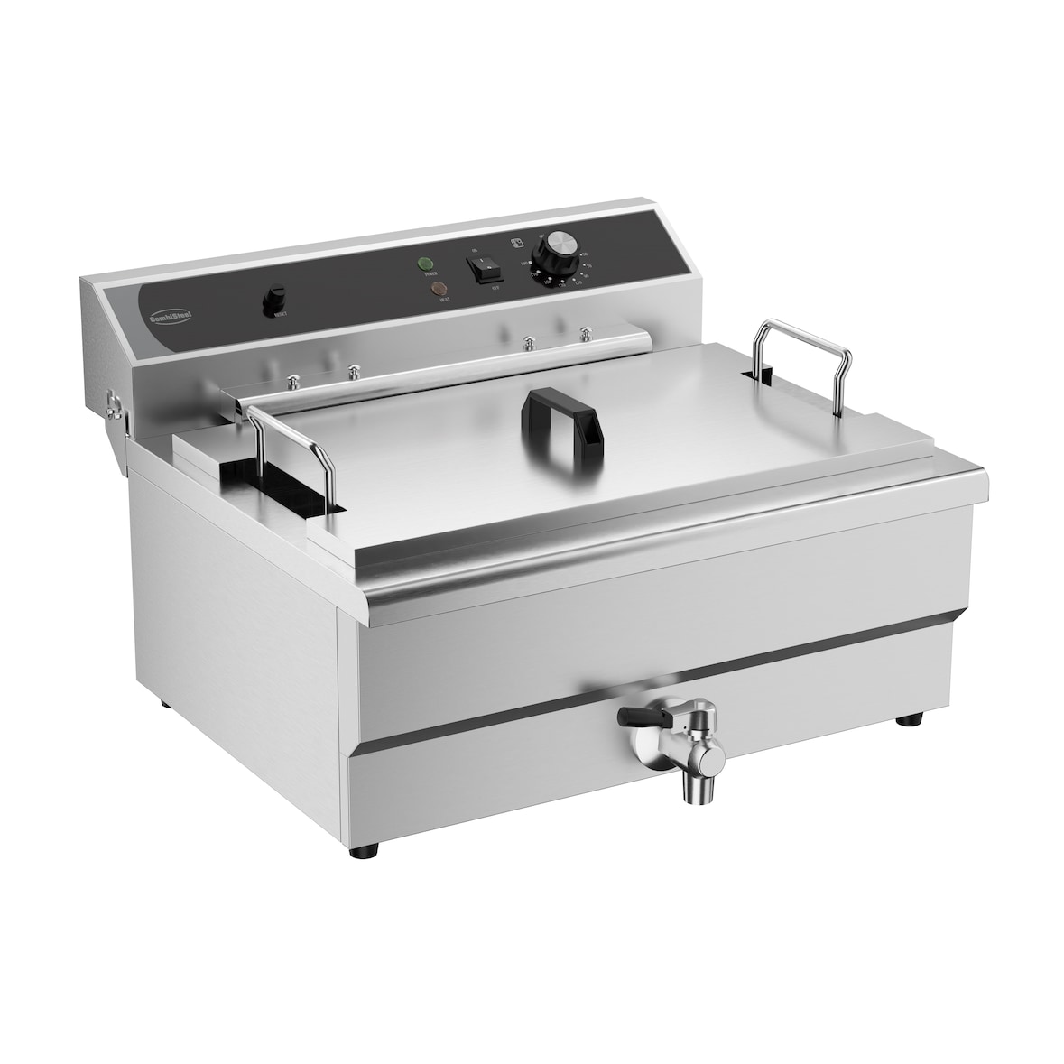Elektro Tischfriteuse 25L - Mit Abflussventil