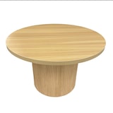 thumbnail of Tavolino rotondo scandinavo 70 cm FSC in legno chiaro