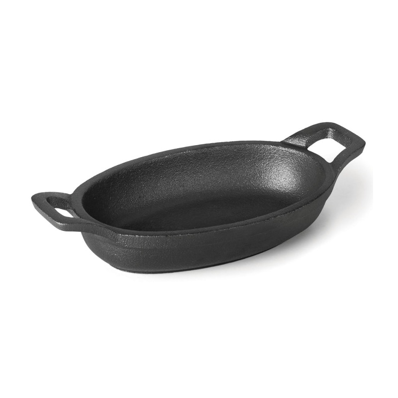 LACOR mini ovale Kasserolle MAGMA Gusseisen 17x12,5cm 300ml 25782