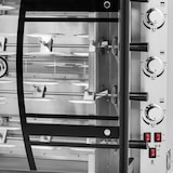 thumbnail of Royal Catering - Royal Catering Rôtissoire poulet - à gaz - 4 broches - avec éclairage et roues Rôtissoire poulet professionnelle Rôtissoire à gaz