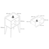 thumbnail of VCM  Singol  H. 70 x B. 45 x T. 30 cm