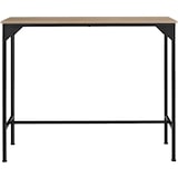 thumbnail of tectake Table de bar industrielle Kerry 120x40x100,5cm - Bois clair industriel, Chêne Sonoma -404339
