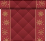 thumbnail of Duni Dunicel® Tête-à-Tête-Tischläufer 0,4 x 24 m Rhombus Bordeaux, 4 Stk/Krt (4 x 1 Stk)