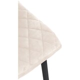 thumbnail of Set van 4 stoelen Telde Fluweel creme