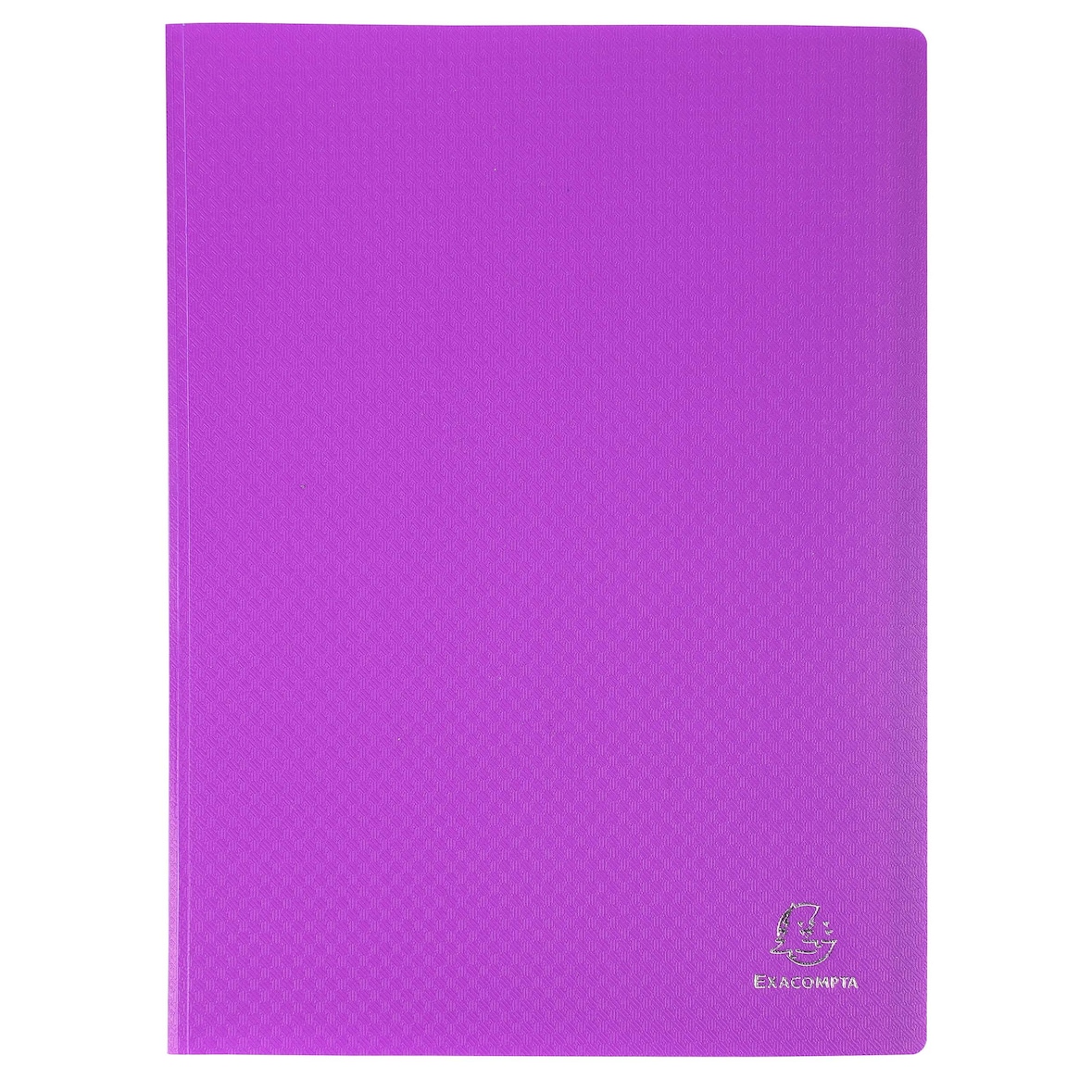 Exacompta 88826E 8x Sichtmappe aus PP 500µ, 80 transparenthüllen OPAK - A4 - Violett