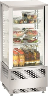 thumbnail of Bartscher Mini-Kühlvitrine 78L, Edelstahl