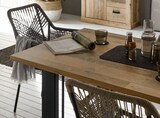 thumbnail of Furn.Design Esstisch in Used Wood hell und anthrazit Küchentisch 180 x 80 cm Stove