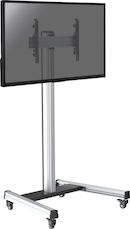 Relaxdays TV Schrank, Industrie, für Fernseher & Konsole, Lowboard mit offenem Design, HBT