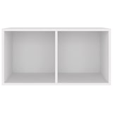 thumbnail of vidaXL Schallplatten-Aufbewahrungsbox Weiß 71x34x36 cm Holzwerkstoff