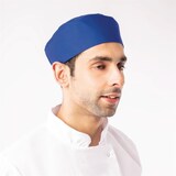 thumbnail of Gastronoble Whites Skull Cap Kochmütze königsblau