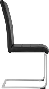 thumbnail of tectake Schwingstühle, Kunstleder - 2er Set schwarz