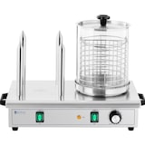 thumbnail of Royal Catering - Royal Catering RCPHW 550 Machine À Hotdog Professionnelle Appareil Professionnel Chauffe-Saucisse Pain 4 Piques Plots 650 W