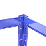 thumbnail of Etagenwagen 750kg 115x90x45 cm 5 Ebenen blau Transportwagen Magazinwagen Kommissionierwagen