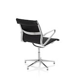 thumbnail of Sedia da conferenza / Sedia da visitatori PARIBA V IV Pelle Nero hjh OFFICE