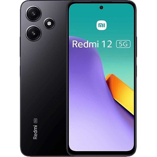 Xiaomi Redmi 12 5G 128GB 4GB RAM Dual Mitternachtsschwarz EU