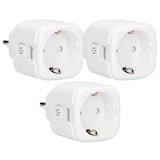 thumbnail of Alecto SMART-PLUG20 - Smarter WLAN-Zwischenstecker mit Stromzähler, 16 A, 3680 W, 3er-Pack, Weiß