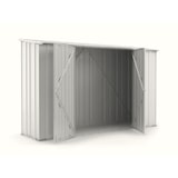 thumbnail of Casetta giardino Box in lamiera di Acciaio Zincato 307x100cm x h1.92m - 75KG - 3.07mq - BIANCO