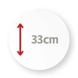 thumbnail of Scheurich Bördy XXL, Wasserspeicher aus Kunststoff,  Farbe: Bördy XXL, Champagne Pearl, 13,7 cm Breite, 11 cm Tiefe, 33 cm hoch, 1 l Vol.