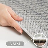 thumbnail of Küchenteppich Uni Robust Waschbar Strapazierfähig Terrasse Garten Grau 80x150 cm OEKO-TEX Schadstoffgeprüft – ORIANA von Kadima Design