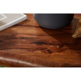 thumbnail of FineBuy Couchtisch SV51466 Sheesham Tisch mit Metallbeinen Retro Sofatisch klein