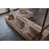 thumbnail of KAWOLA Modulsofa WIOLO SOFT 4 Module 4 Rückenkissen Weicher Breitcord taupe