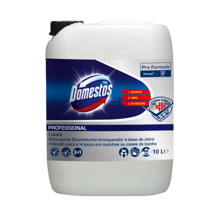 Lixívia com Detergente - Domestos - 10L